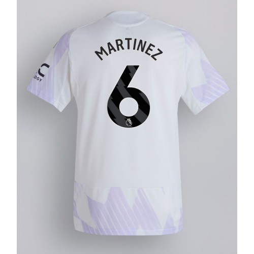 Manchester United Lisandro Martinez #6 Bortatröja 2025-26 Kortärmad Manchester United Lisandro Martinez #6 Bortatröja 2025-26 Kortärmad